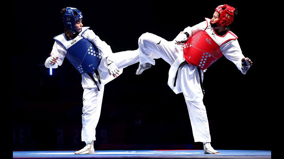 What is the order of belts in Taekwondo