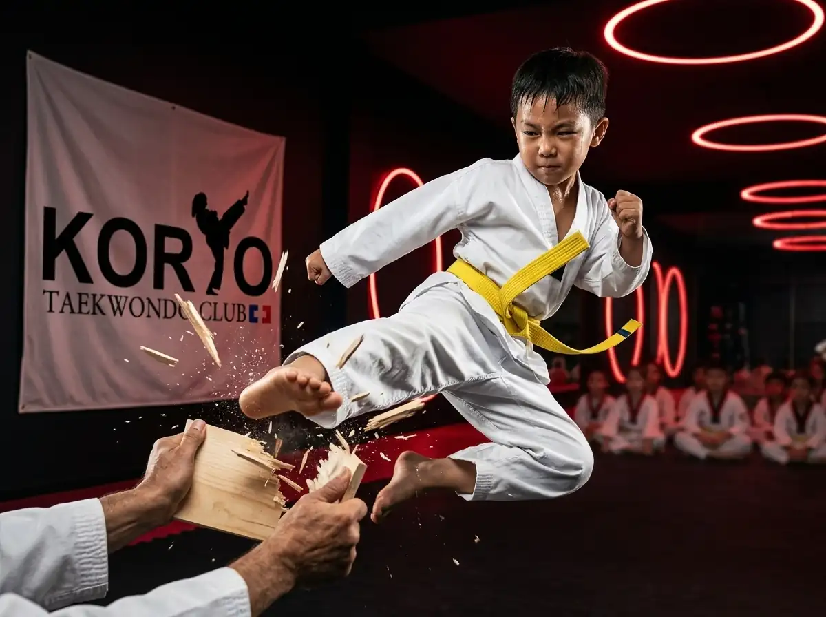 Koryo Junior children's Taekwondo class