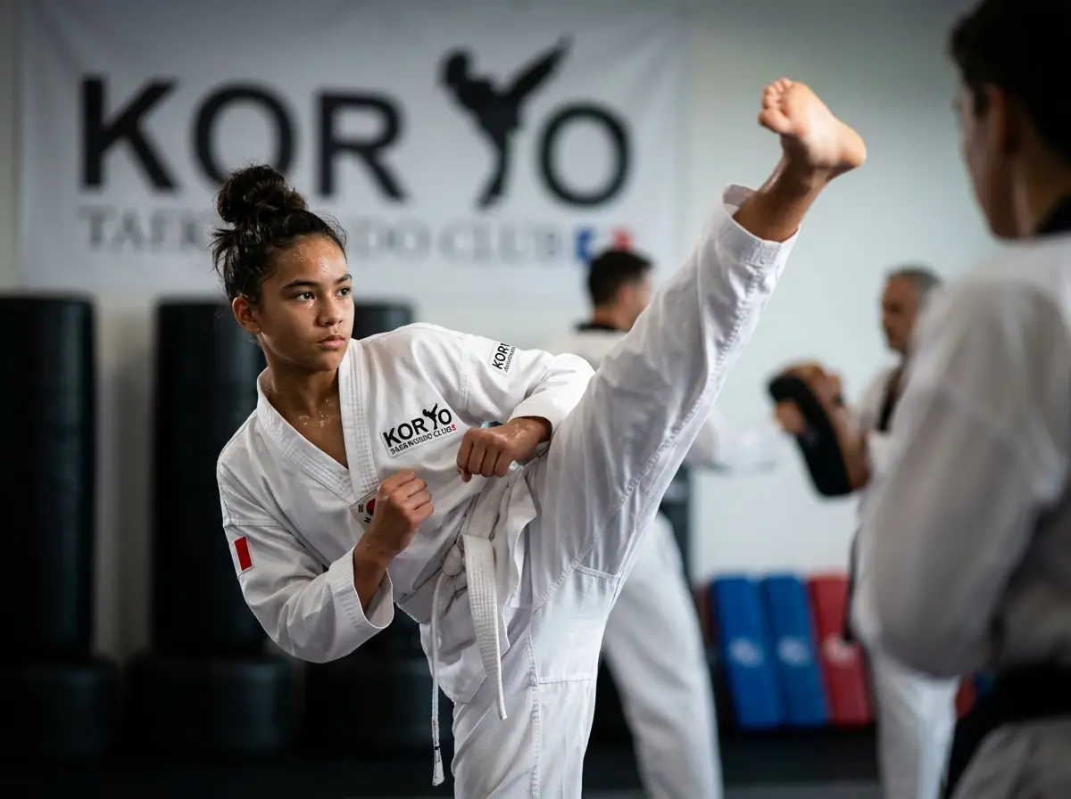 Koryo Seniors teen Taekwondo training